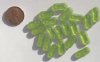 20 4x16mm Two Hole Spacer - Matte Olivine